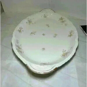 Vintage Theodore Haviland Limoges platter. 40” Oval, 16” long, 12.5” width.